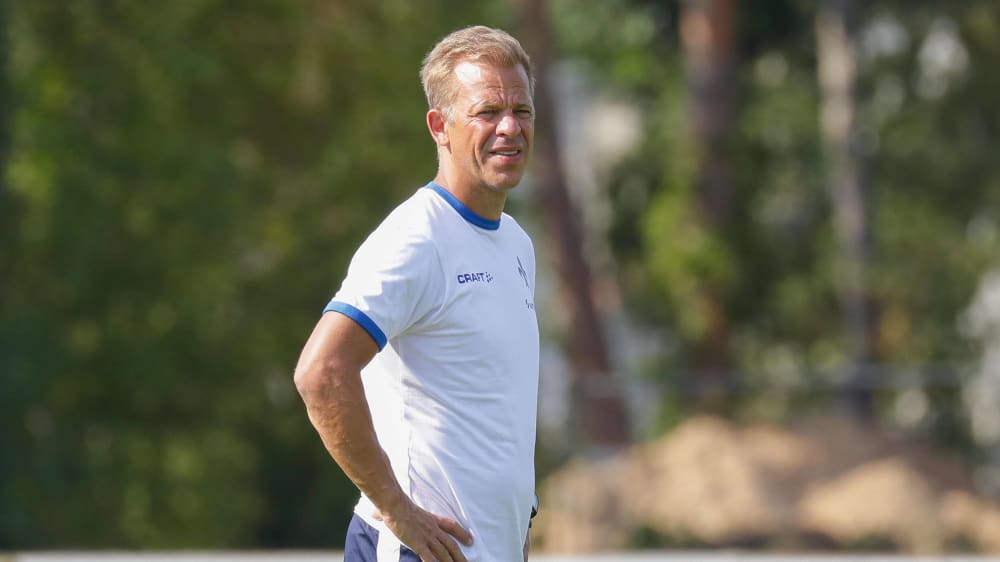 Markus Anfang ist seit diesem Sommer Trainer in Darmstadt.