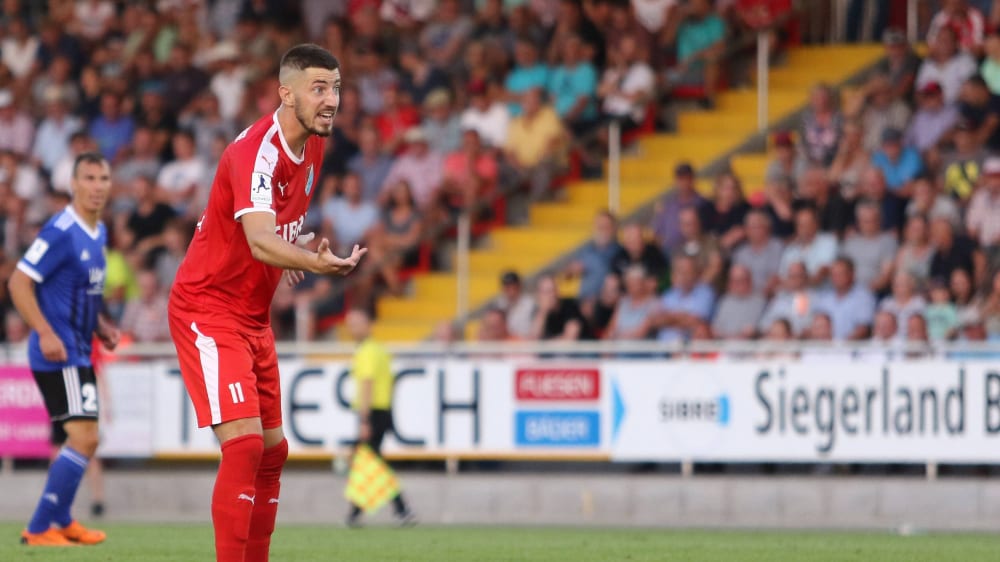 Er verpasst den Saisonstart in der Regionalliga: Steinbachs Nikola Trkulja.