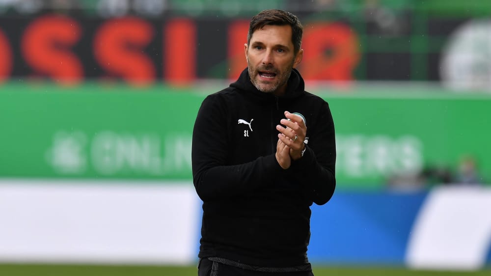 Greuther Fürths Trainer Stefan Leitl fährt optimistisch nach Kiel.