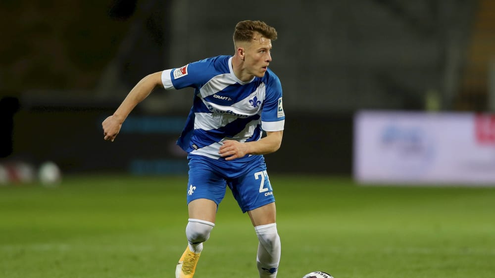 Bereits 10 Scorerpunkte: Tim Skarke von Darmstadt 98.