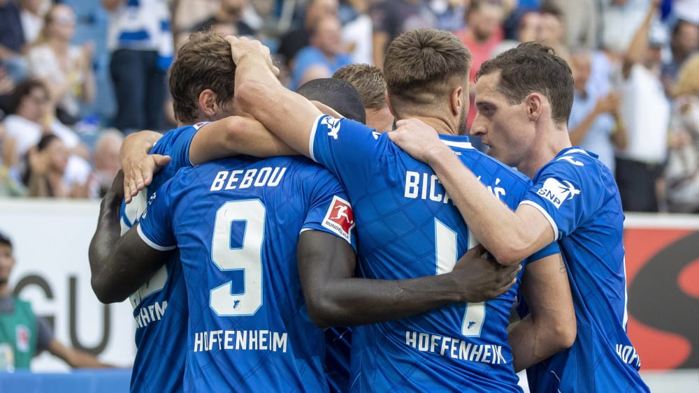 Hoffenheim durfte den ersten Saisonsieg bejubeln.
