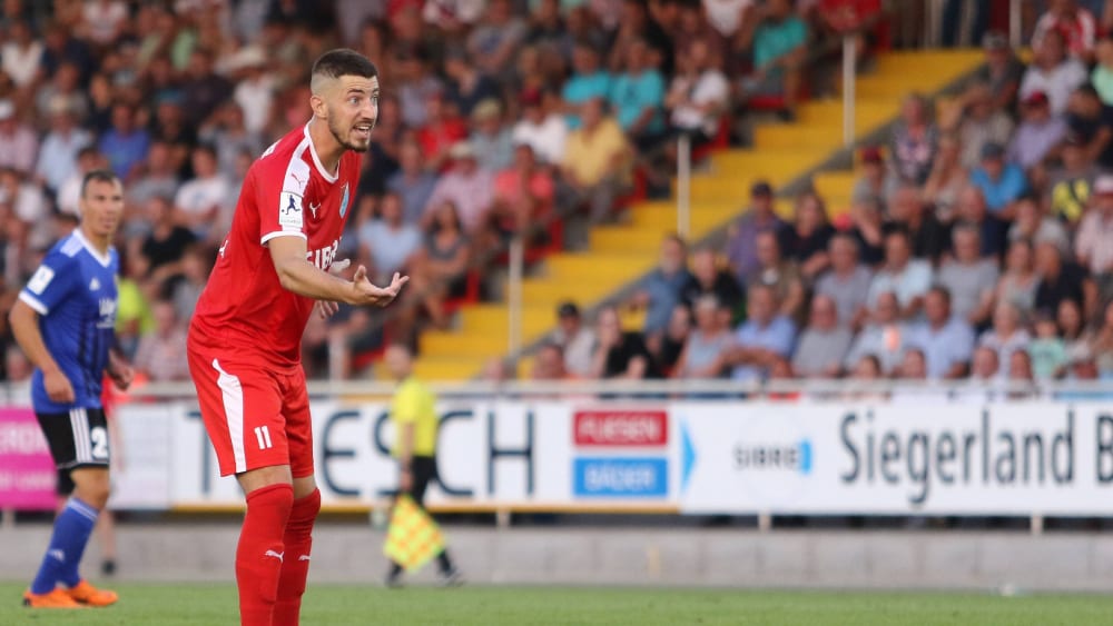 Er verpasst den Saisonstart in der Regionalliga: Steinbachs Nikola Trkulja.