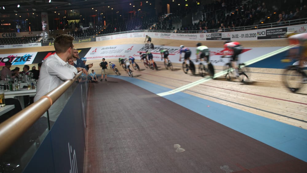 Ende Februar Gastgeber der Titelkämpfe: Das Berliner Velodrom.