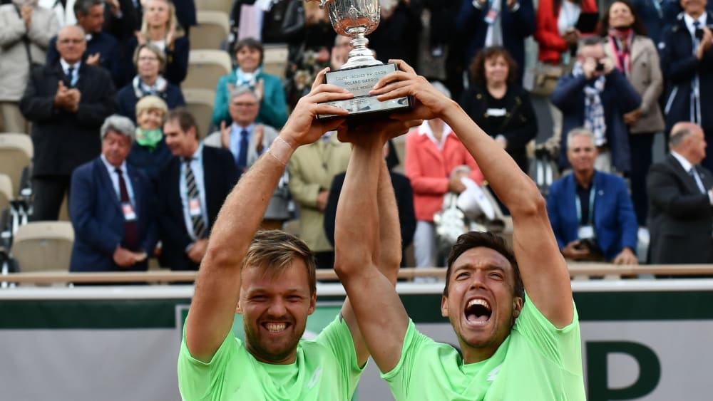 Schafften in Paris Historisches: Kevin Krawietz und Andreas Mies.