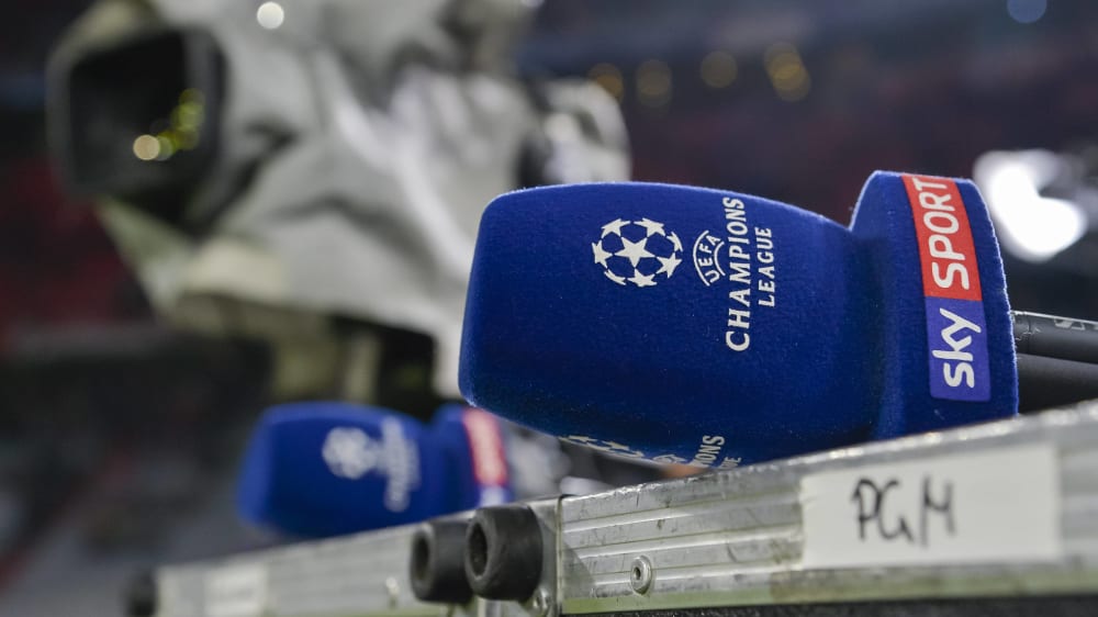 Pay-TV-Sender Sky zeigt drei der vier Champions-League-Viertelfinals - genau wie DAZN.