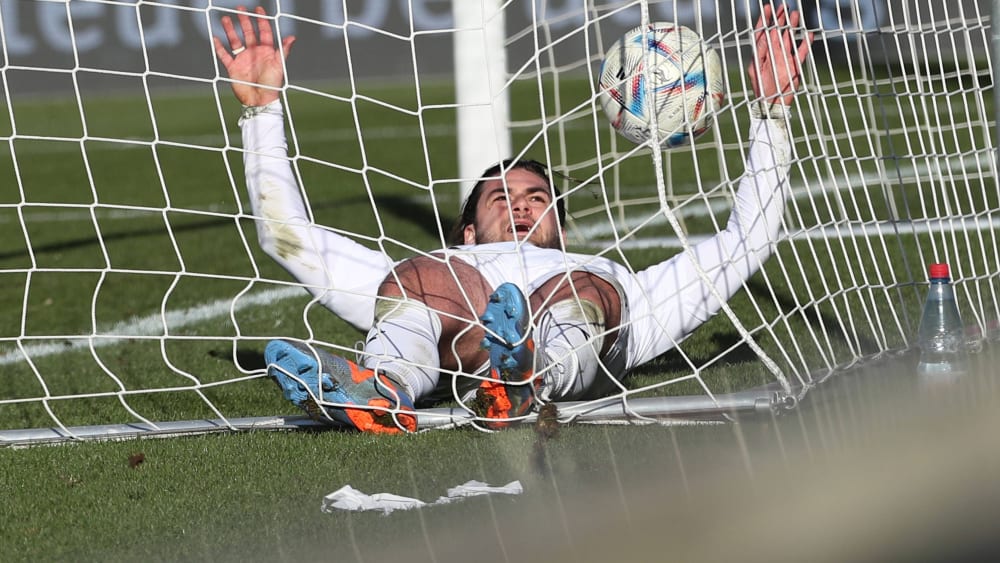 In letzter Sekunde: Dominic Baumann und seine Teamkollegen vom FSV Zwickau verpassen durch das Last-Minute-Tor von Siebert den Sieg.