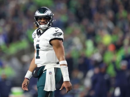 Jalen Hurts von den Philadelphia Eagles