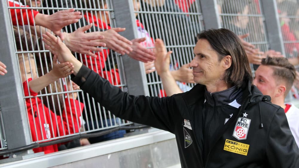 Bekommt viele neue Spieler: Erfurts Trainer Thomas Brdaric. 