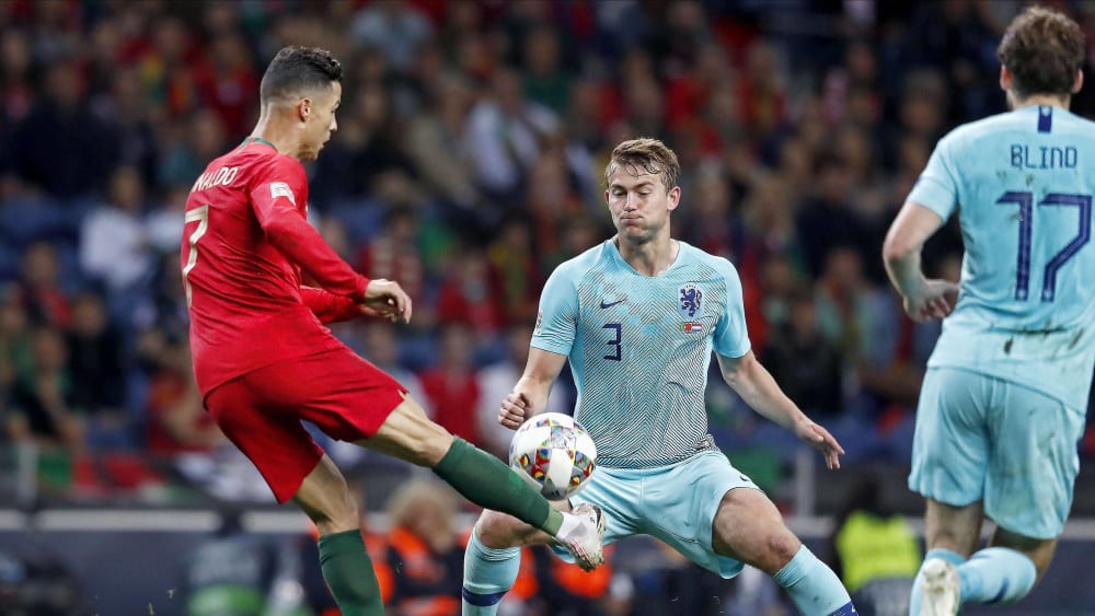Cristiano Ronaldo und Matthijs de Ligt