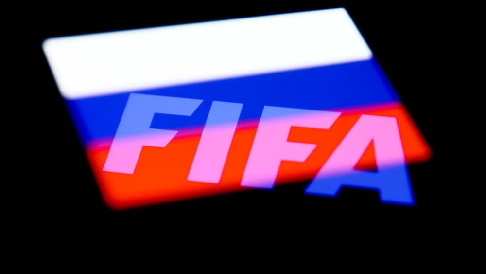 Russische Teams sind von allen FIFA-Wettbewerben ausgeschlossen.