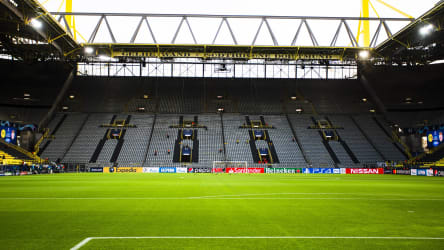 Südtribüne des Dortmunder Stadions