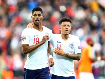 Marcus Rashford und Jadon Sancho