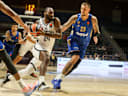 Maccabi Tel Aviv v Besiktas - EuroLeague BELGRADE, SERBIA - SEPTEMBER 30: Jaylen Nowell (24) of Besiktas in action against Daniel Theis (23) of Maccabi Tel Aviv during the 2026 2027 EuroLeague Round 2 match between Maccabi Tel Aviv and Besiktas at Aleksandar Nikolic Hall in Belgrade, Serbia, on September 30, 2026. Filip Stevanovic Anadolu Belgrade Serbia. Editorial use only. Please get in touch for any other usage. PUBLICATIONxNOTxINxTURxUSAxCANxUKxJPNxITAxFRAxAUSxESPxBELxKORxRSAxHKGxNZL Copyright: x2026xAnadoluxFilipxStevanovicx