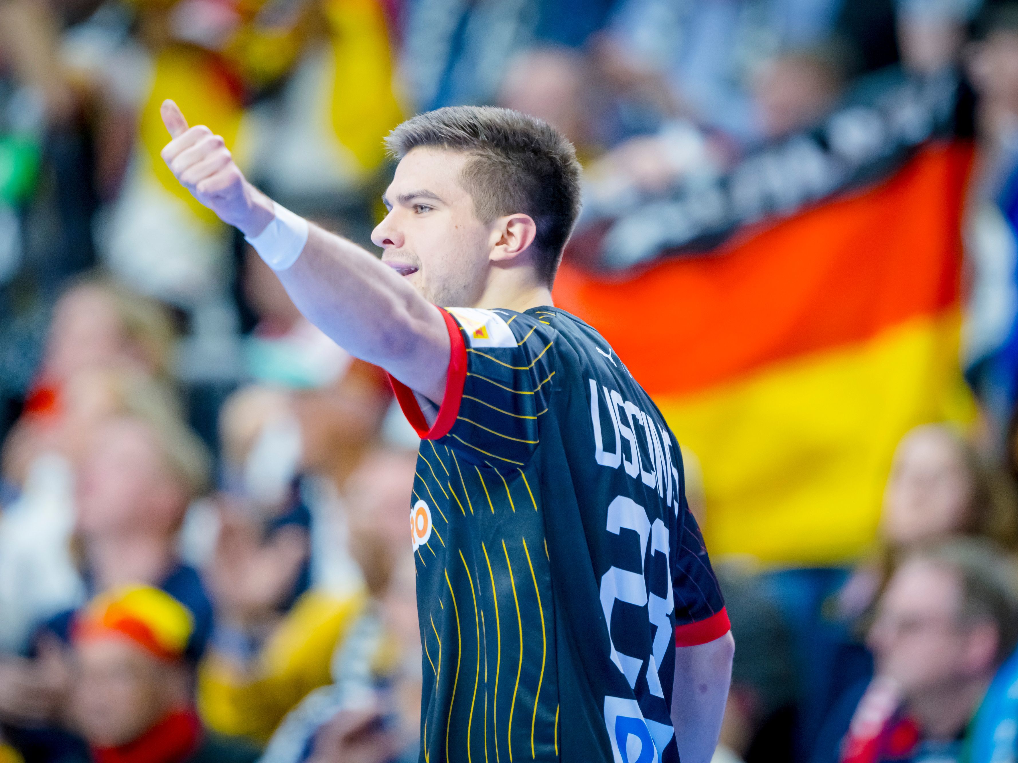 Renars Uscins Ein Debütant bei Olympia auf der HandballÜberholspur