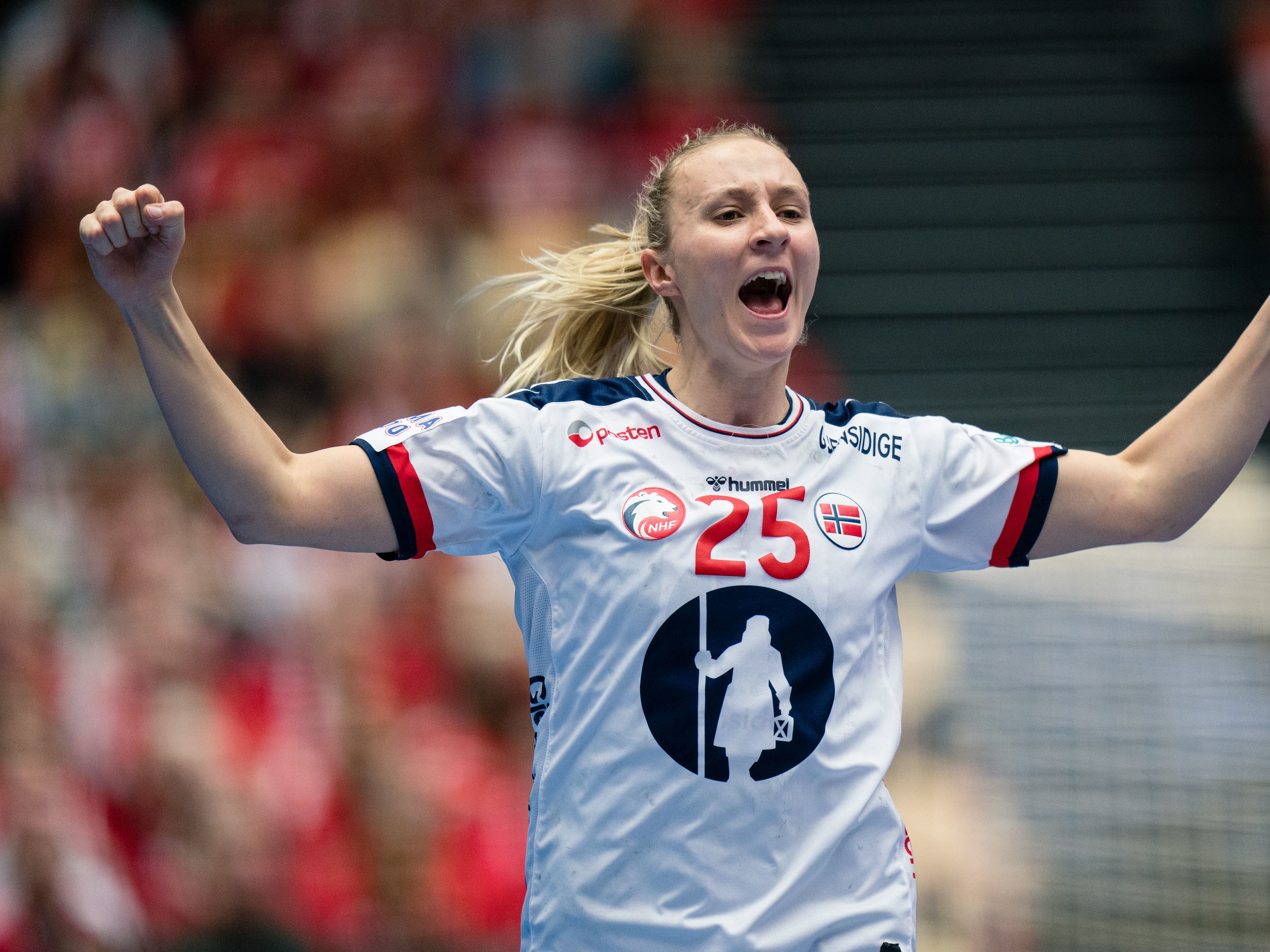 Maillot De Handball Reistad IL Admiral #16 - Taille YL - Rouge - Occasion