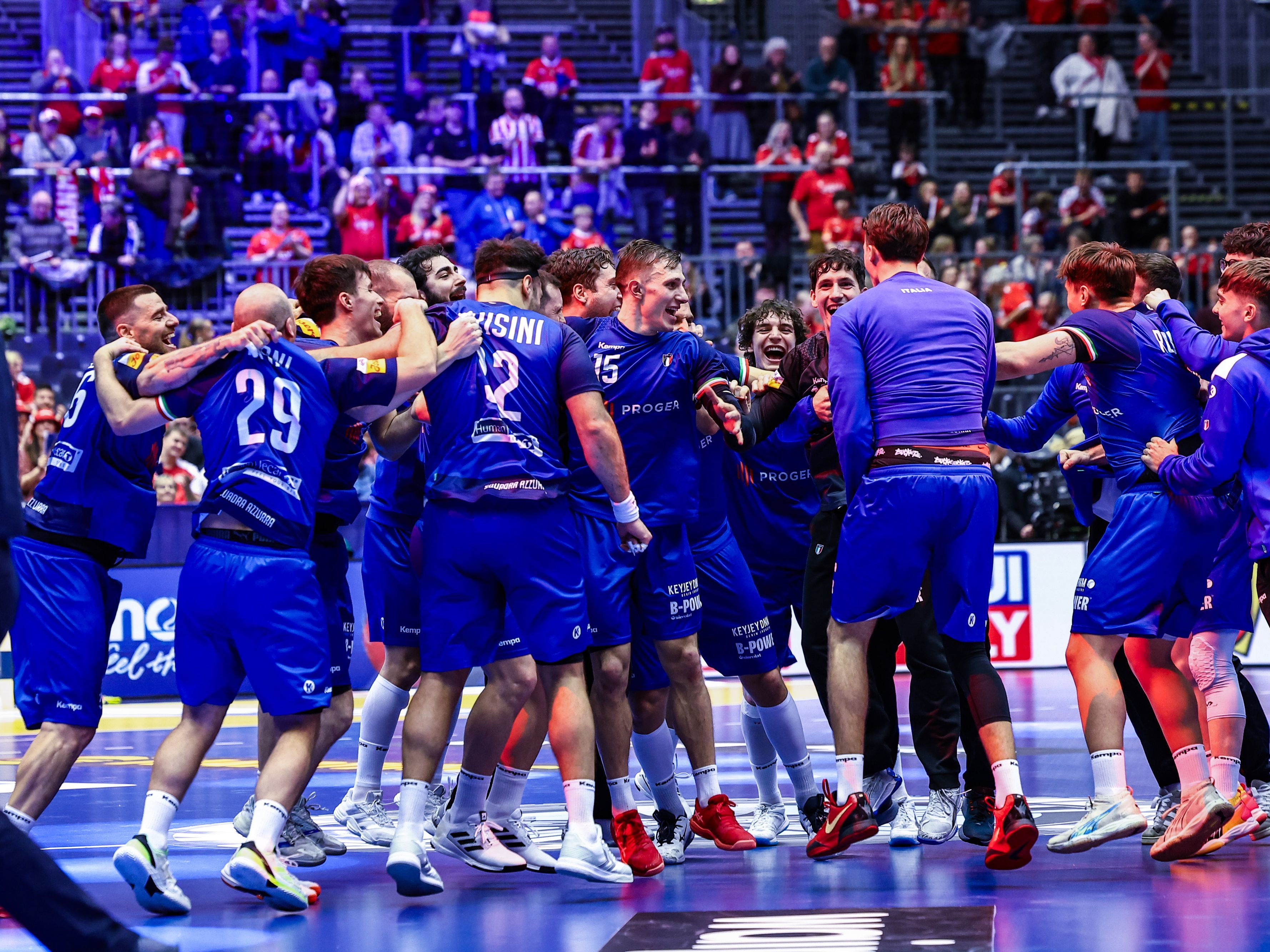 Die Teilnehmer der Hauptrunde der HandballWM HandballWorld