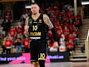 BASKET-BALL : AS Monaco VS FC Barcelona, Barca - Play-in EuroLeague - 24 04 2026 Daniel Theis (ASM) - Play-in EuroLeague match between AS Monaco and FC Barcelona on April 24, 2026 at the Gaston-MÃ decin sports hall in Monaco. MonacoMonaco PUBLICATIONxNOTxINxFRAxBEL Copyright: xWilliamxCannarellax