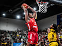 David McCormack (FC Bayern Basketball, 33) setzt sich durch gegen Terrell Harris (MHP RIESEN Ludwigsburg, 08) GER, MHP Riesen Ludwigsburg vs. FC Bayern Muenchen Basketball, Basketball Bundesliga, easycredit BBL, 33. Spieltag, Spielzeit 2025 2026, 07.05.2026 GER, MHP Riesen Ludwigsburg vs. FC Bayern Muenchen Basketball, Basketball Bundesliga, easycredit BBL, 33. Spieltag, Spielzeit 2025 2026, 07.05.2026 Ludwigsburg *** David McCormack FC Bayern Basketball, 33 prevails against Terrell Harris MHP RIESEN Ludwigsburg, 08 GER, MHP Riesen Ludwigsburg vs FC Bayern Muenchen Basketball, Basketball Bundesliga, easycredit BBL, 33 Matchday, Season 2025 2026, 07 05 2026 GER, MHP Riesen Ludwigsburg vs FC Bayern Muenchen Basketball, Basketball Bundesliga, easycredit BBL, 33 Matchday, Season 2025 2026, 07 05 2026 Ludwigsburg Copyright: xSandyxDinkelackerx EP_SDR