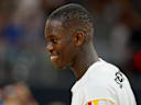 v.l.n.r.: Dennis Schroder (Deutschland) während des WM-Qualifikationsspiels am 6. Juli 2026 in Bamberg. during the World Cup qualification match on July 6, 2026 in Bamberg. *** From left to right: Dennis Schröder of Germany during the World Cup qualifying match on July 6, 2026, in Bamberg Copyright: HMBxMedia xHeikoxBecker