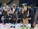 27.09.2026, xgox, Basketball - easyCredit BBL, Basketball Loewen Braunschweig - Rostock Seawolves emspor, v.l. Braunschweig Jubel ueber den Sieg, Jubel nach Spielende Braunschweig *** September 27, 2026, xgox, Basketball easyCredit BBL, Basketball Löwen Braunschweig vs. Rostock Seawolves emspor, from left: Braunschweig celebrating the victory, Braunschweig celebrating after the game