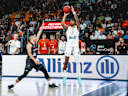 Konstantin Toshkov (Balkan Botevgrad) and Ibi Watson (ratiopharm ulm) battle for the ball during the BKT EuroCup 2026 2027 match between ratiopharm ulm and Balkan Botevgrad at ratiopharm Arena on September 30, 2026 in Neu Ulm, Germany. (Photo by Harry Langer DeFodi Images) - *** Konstantin Toshkov of Balkan Botevgrad and Ibi Watson of ratiopharm ulm battle for the ball during the 2026-2027 BKT EuroCup match between ratiopharm ulm and Balkan Botevgrad at the ratiopharm Arena on September 30, 2026 in Neu Ulm, Germany. Photo by Harry Langer, DeFodi Images