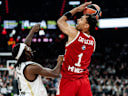 MUNICH, GERMANY - OCTOBER 08: Oscar Da Silva (FC Bayern Muenchen, 1) controls the ball against Rasheed Bello (Virtus Bologna, 0) during the Turkish Airlines EuroLeague match between FC Bayern Muenchen vs. Virtus Bologna at SAP Garden on round 4 of Turkish Airlines EuroLeague on October 08, 2026 in Munich, Germany. Bavaria Germany Copyright: xSteffiexWunderlx