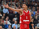 Oscar DA SILVA (FCB), Gestik,gibt Anweisungen, Aktion,Einzelbild,angeschnittenes Einzelmotiv,Halbfigur,halbe Figur. Basketball Euro League,Saison 2026 2027, FC Bayern Muenchen - Virtus Bologna am 08.10.2026 , S A P G A R D EN *** Oscar DA SILVA FCB, gestures, giving instructions, action, single frame, cropped single subject, half-length portrait, Basketball EuroLeague, 2026-2027 season, FC Bayern Munich vs. Virtus Bologna on October 8, 2026, S A P G A R D EN