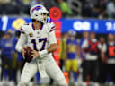 Josh Allen in einem NFL-Spiel für die Buffalo Bills