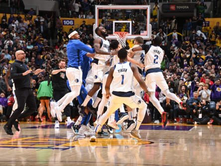 Mavs feiern