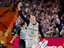 Luisa Geiselsoder (Germany) cheers during the FIBA Women s Basketball World Cup Germany 2026 group match between Germany and Mali at Berlin Arena on September 7, 2026 in Berlin, Germany. (Photo by Marco Steinbrenner DeFodi Images) - *** Luisa Geiselsoder of Germany cheers during the FIBA Women s Basketball World Cup Germany 2026 group match between Germany and Mali at the Berlin Arena on September 7, 2026, in Berlin, Germany. Photo by Marco Steinbrenner, DeFodi Images