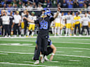 Die Detroit Lions in einem NFL-Spiel gegen die Green Bay Packers