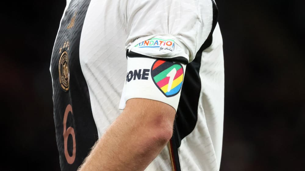 Bei der WM nicht im Einsatz: die "One Love"-Kapitänsbinde.