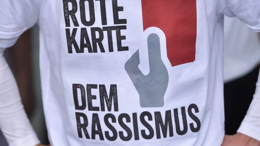 Rote Karte dem Rassismus