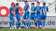 Freude beim SV Meppen über drei verdiente Punkte.