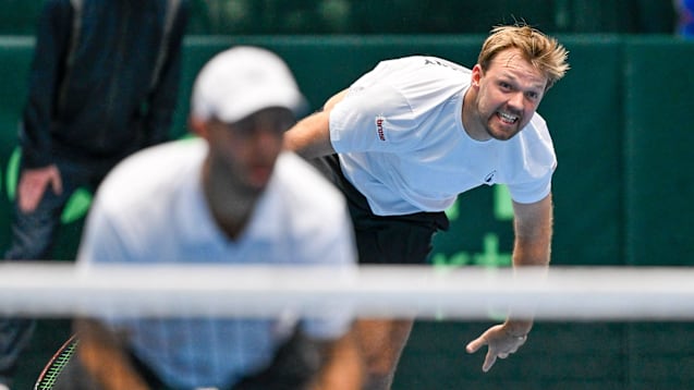 Kevin Krawietz und Tim Pütz haben den entscheidenden Punkt für das deutsche Team geholt.