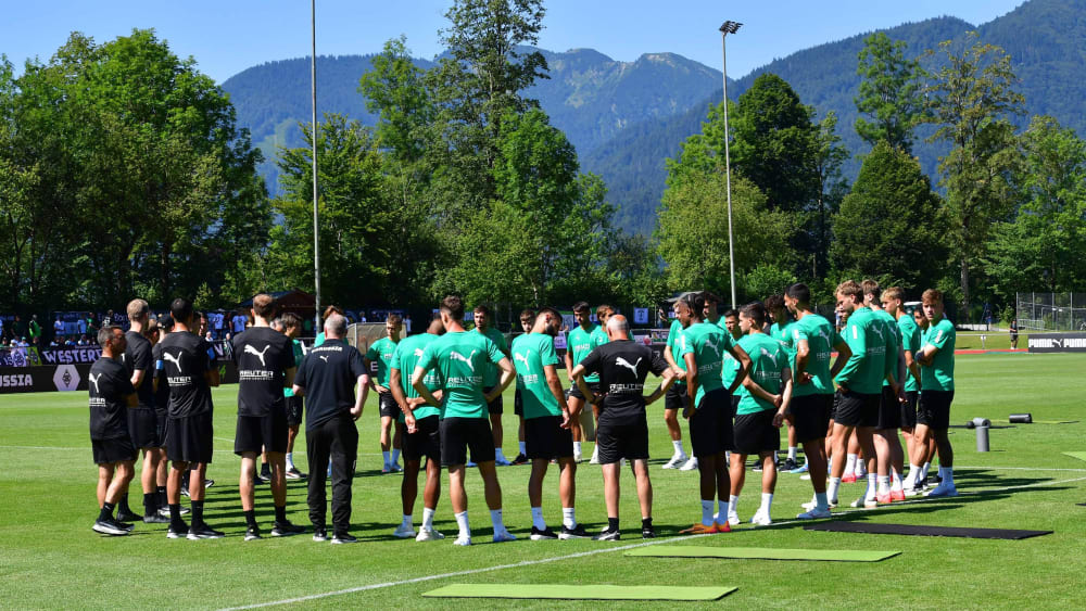Erneut in Rottach-Egern: Borussia Mönchengladbach.