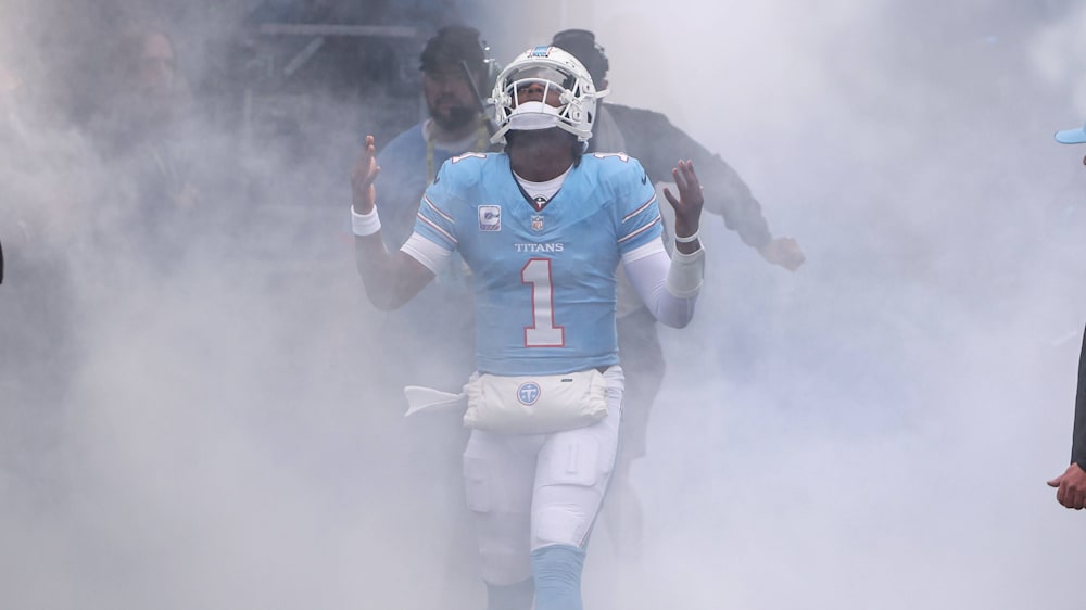 Cam Ward von den Tennessee Titans