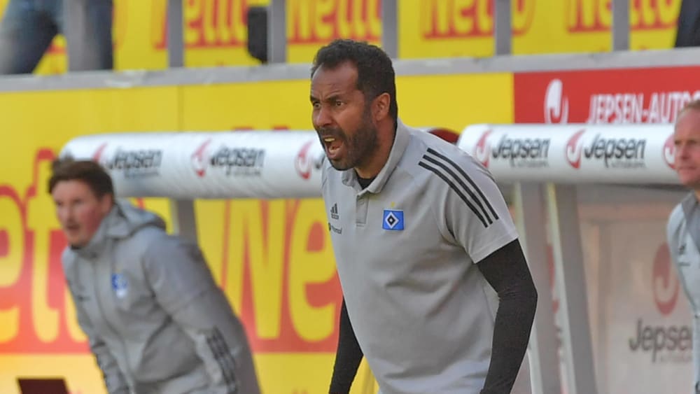 HSV-Coach Daniel Thioune spricht vom tiefsten Tiefpunkt.