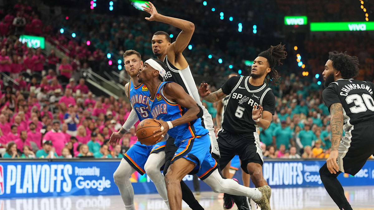 Thunder glänzen im Kollektiv: OKC holt sich Führung gegen Spurs zurück