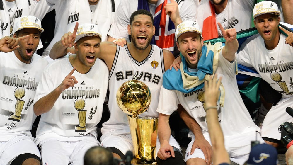 Tony Parker, Tim Duncan und Manu Ginobili verstanden sich blind.