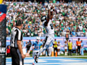 Sep 20, 2026; Nashville, TN, USA; Philadelphia Eagles wide receiver Darius Cooper (80) makes the game winning touchdown catch with 9 seconds remaining in the NFL, American Football Herren, USA regular season game between the Philadelphia Eagles and Tennessee Titans at Nissan Stadium. Mandatory Credit: -Cal Media NFL 2026: Eagles Vs Titans SEP 20 PUBLICATIONxINxGERxSUIxAUTxONLY - ZUMAc04_ 20260920_zma_c04_081 Copyright: xStephenxFurstx