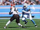 Die Cleveland Browns in einem NFL-Spiel gegen die Tennessee Titans
