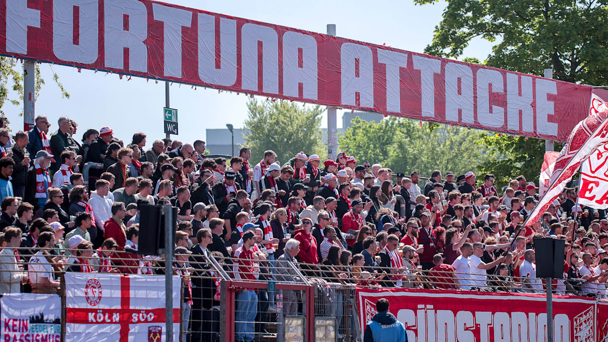 Kein Platzsturm im Fall der Fälle: Fortuna Köln appelliert an die Fans