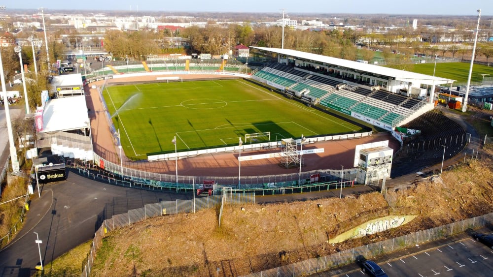 Die Stadien der Regionalliga West kicker