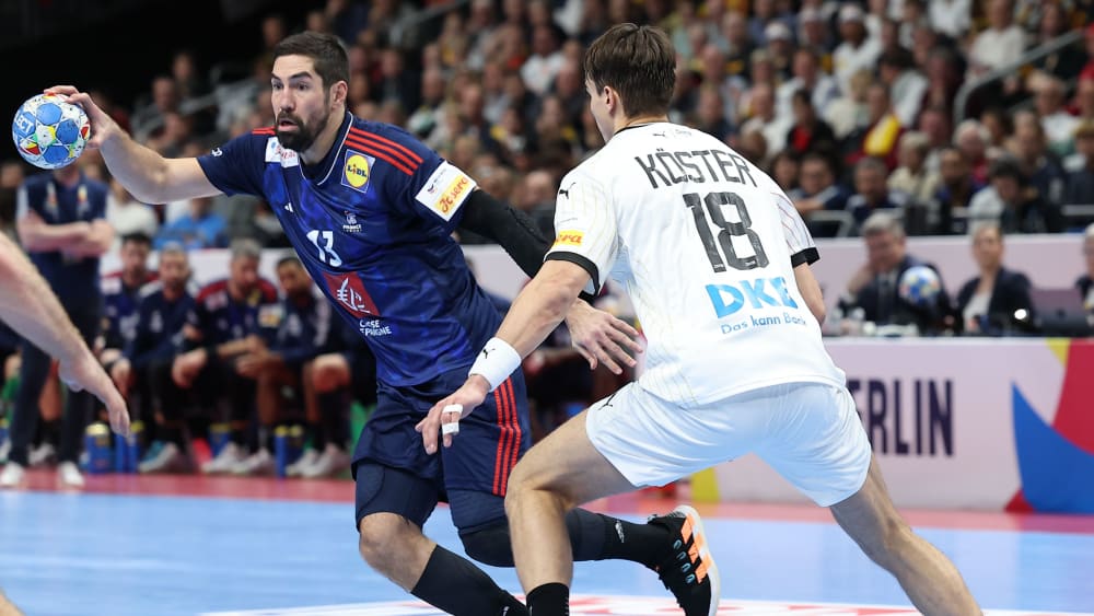 Nikola Karabatic (mit Ball) wird wohl Mitte Juli zum letzten Mal in Deutschland spielen.