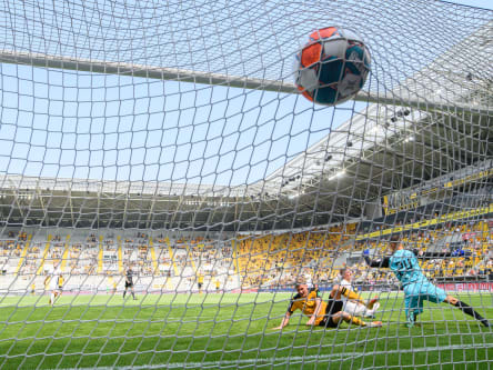 Christoph Daferner trifft zum 1:0