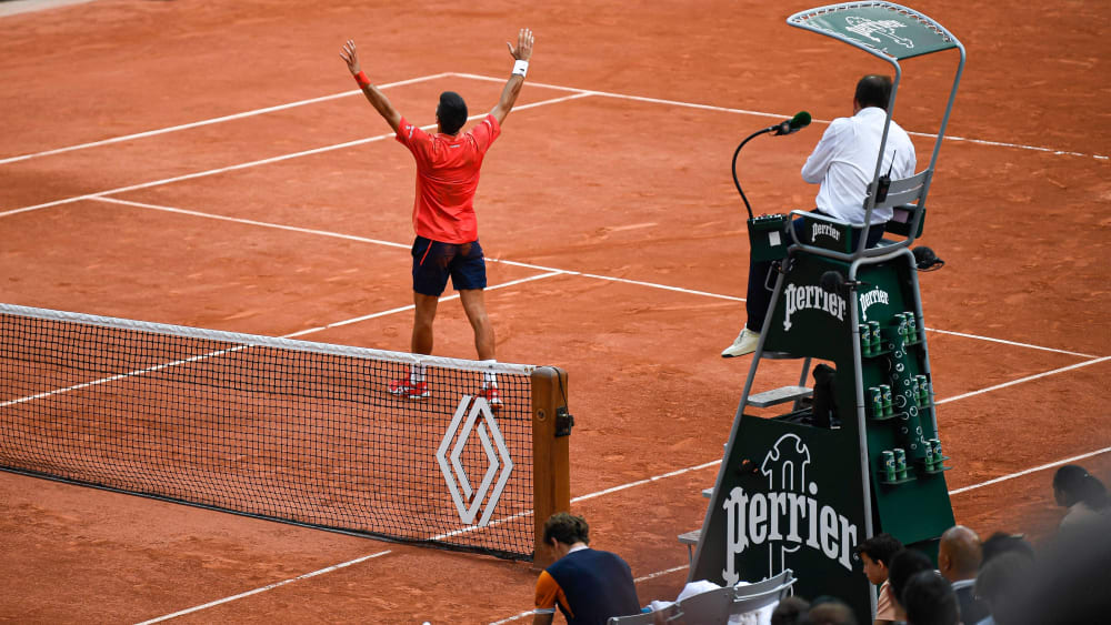 Der älteste Halbfinalist von Monte-Carlo: Novak Djokovic.