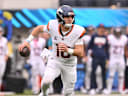 Bo Nix in einem NFL-Spiel für die Denver Broncos