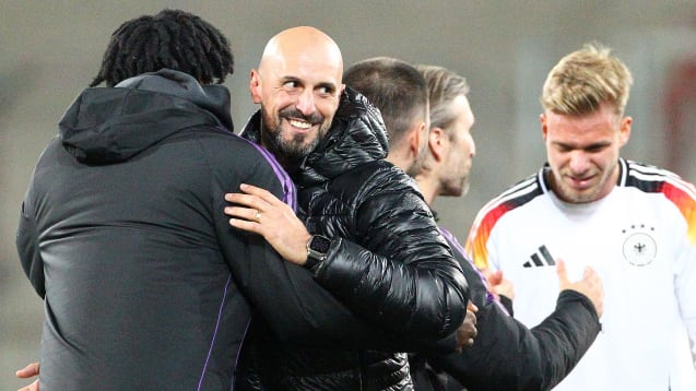"Genau das Richtige": U-21-Nationaltrainer Antonio Di Salvo vor dem Spiel gegen Polen.