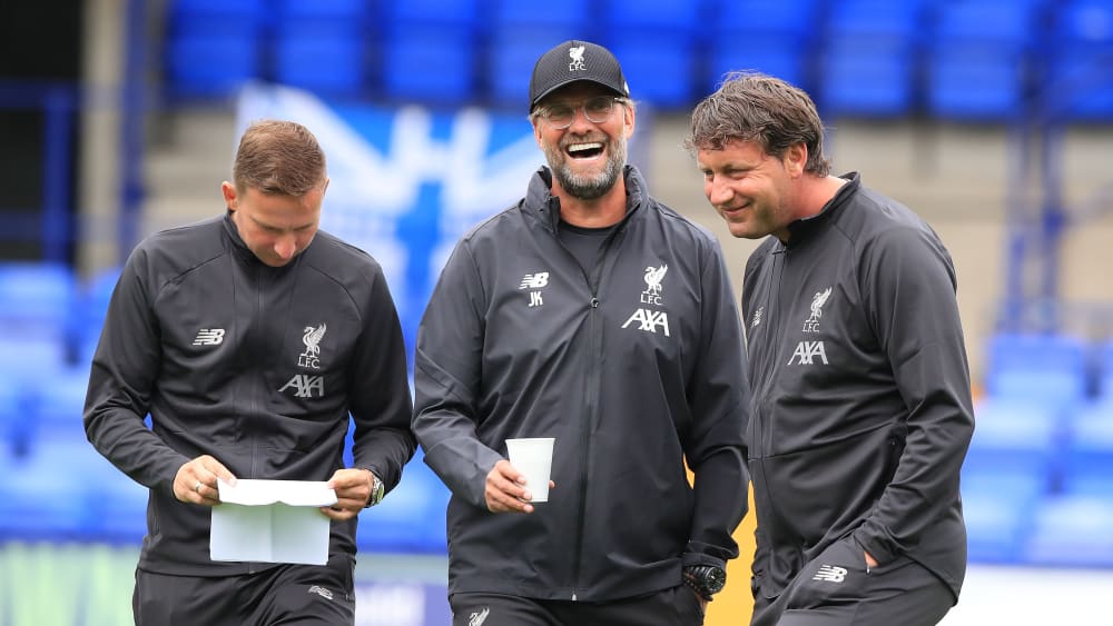Jürgen Klopp (Mitte)